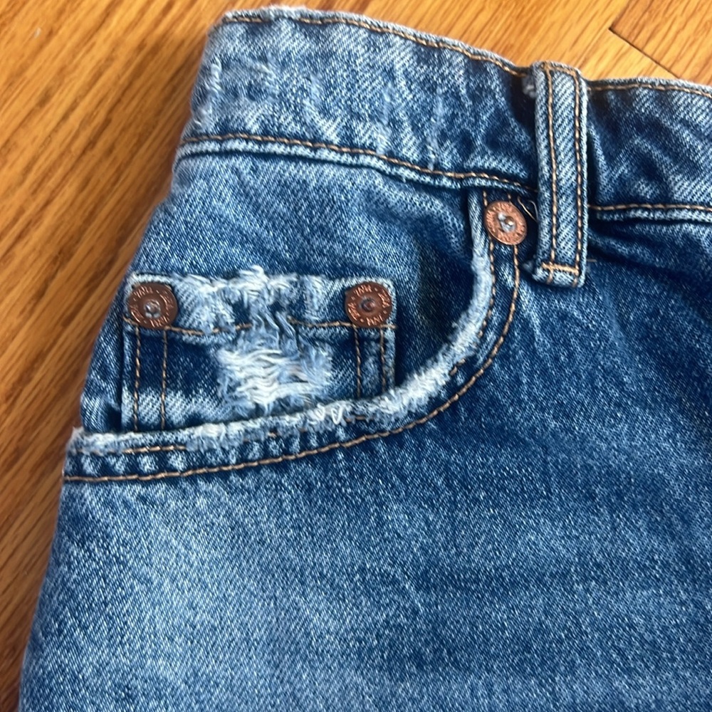 Zara size 2 Denim Blue Women's jean Shorts - Picture 3 of 6